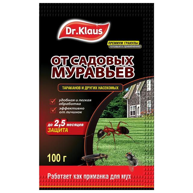 DR.KLAUS | гранулы Dr.Klaus от муравьев и других насекомых 100 г