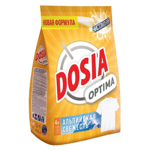 DOSIA | порошок стиральный DOSIA Optima Альпийская Свежесть 4кг