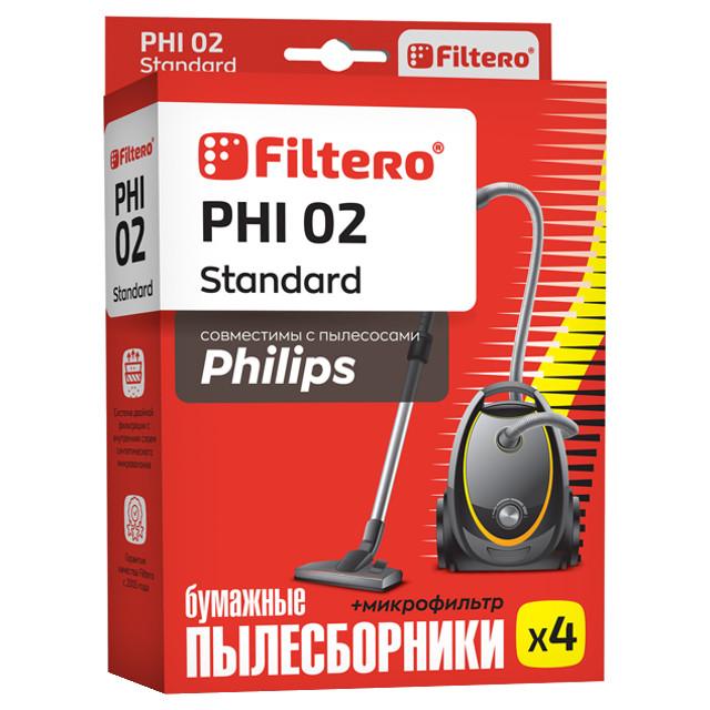 пылесборники FILTERO PHI 02 Standard 4