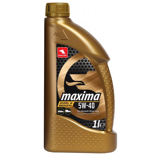 масло моторное PETROL OFISI Maxima 5W-40 1л