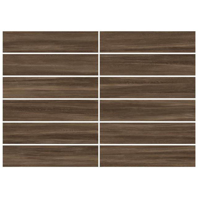 керамогранит DELACORA Artfloor Marron 20х90 sugar-эффект коричневый