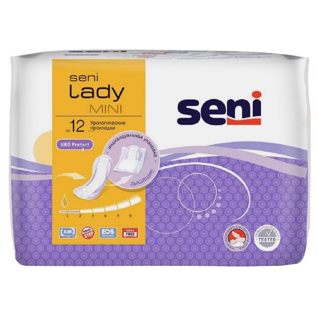 SENI | прокладки SENI Lady Mini 12шт урологические