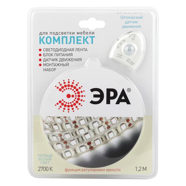 лента светодиодная ЭРА LED 5,76Вт IP20 2700К 1,2м с датчиком движения