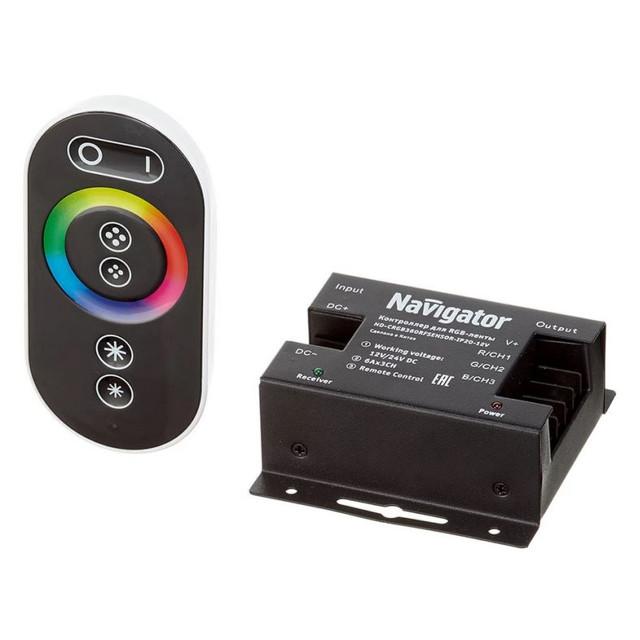 контроллер Navigator 71 493-CRGB-360Вт IP20, 12В, сенсорный