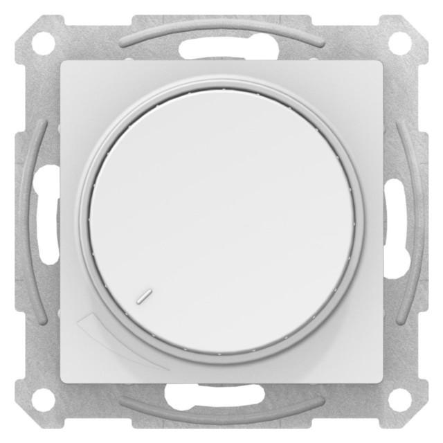 диммер поворотно-нажимной SYSTEME ELECTRIC Atlas Design 400Вт белый