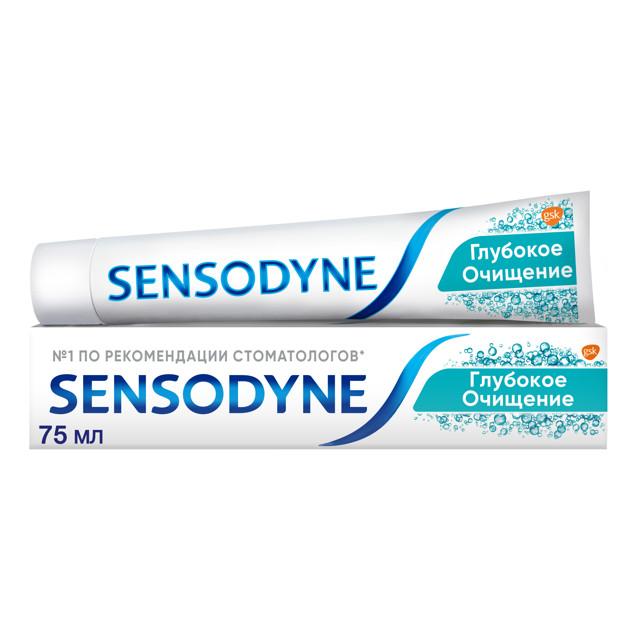 паста зубная SENSODYNE Глубокое очищение для чувствительных зубов, 75 мл