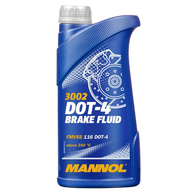 тормозная жидкость MANNOL Brake Fluid DOT-4 910 гр