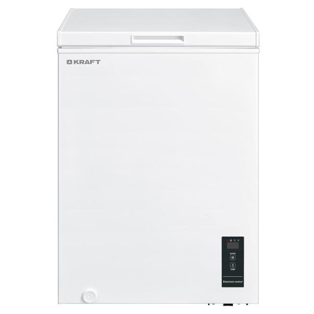 ларь морозильный KRAFT BD W-100BL 110 л 85х54,5х49,5 см белый