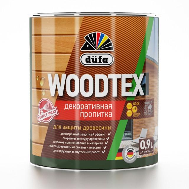 средство деревозащитное DUFA Woodtex 0,9л белый, арт.Н0000006092