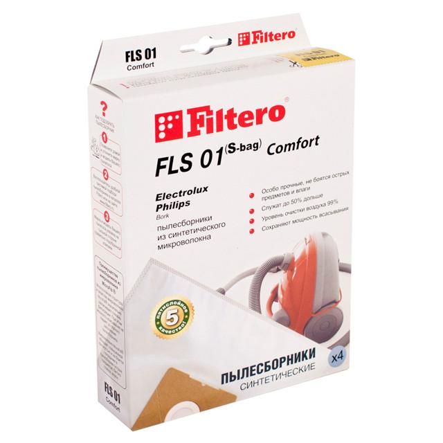 пылесборники FILTERO FLS 01 S-bag 4 Comfort