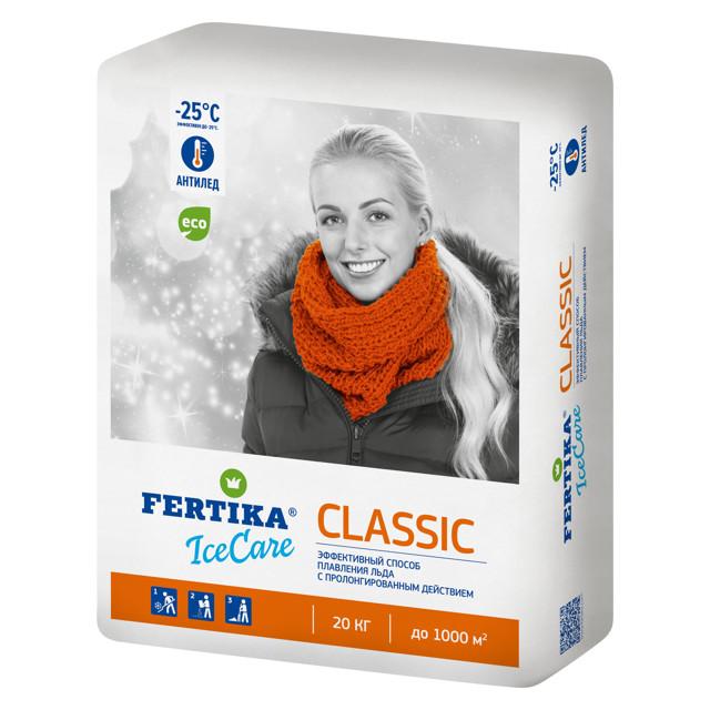 FERTIKA | реагент противогололедный FERTIKA IceCare CLASSIC 20кг