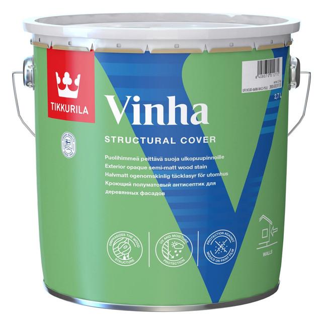 антисептик кроющий TIKKURILA Vinha Classic 2,7л бесцветный, арт.700014057