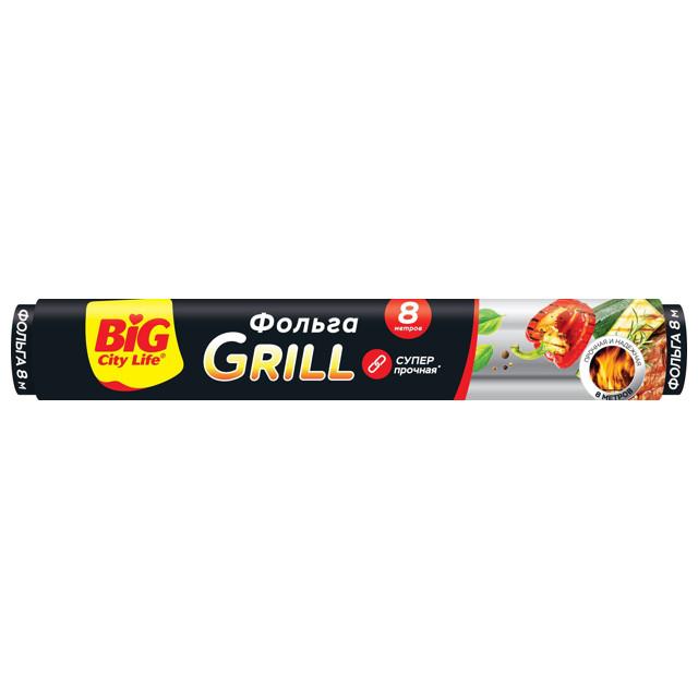 фольга BIG SITY LIFE Grill 8м 29см 18мкм с тиснением