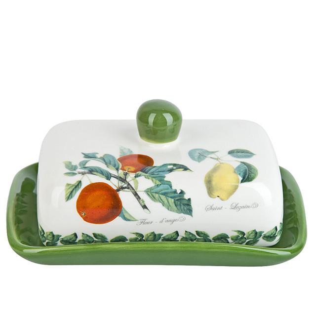 масленка DOLOMITE Fruit Garden 17х12,5х8см керамика