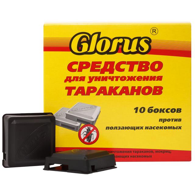 GLORUS | ловушка от тараканов GLORUS 10 шт.