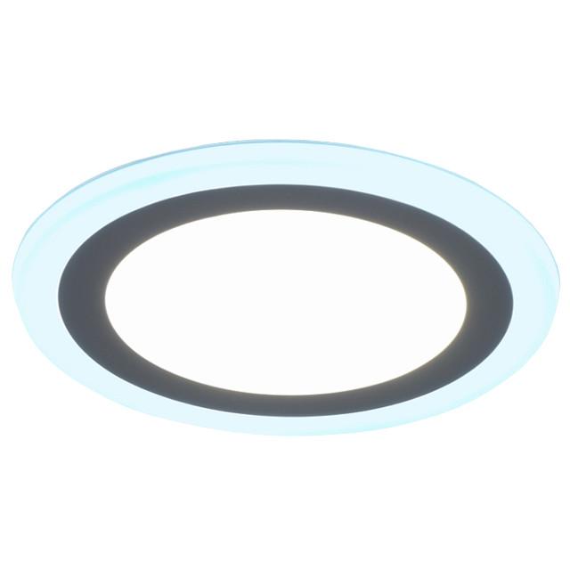 светильник встраиваемый Ambrella Light Downlight LED 18Вт+6Вт 4200K/6400K D245мм белый