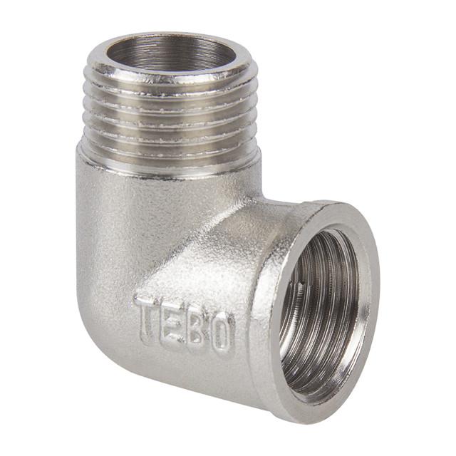 угольник TEBO 1/2" ВР х 1/2" НР