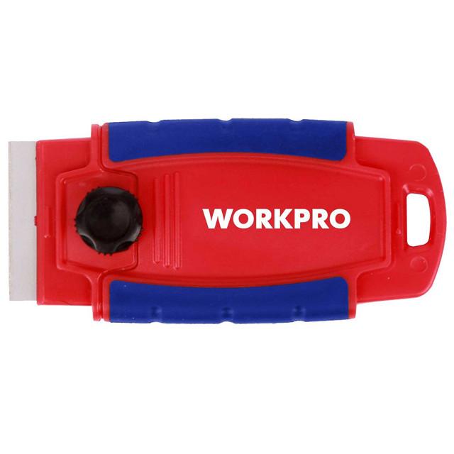 скребок для стекла WORKPRO 90мм пластик