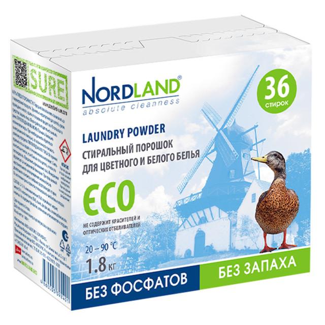 NORDLAND | порошок  стиральный NORDLAND Eco 1,8кг