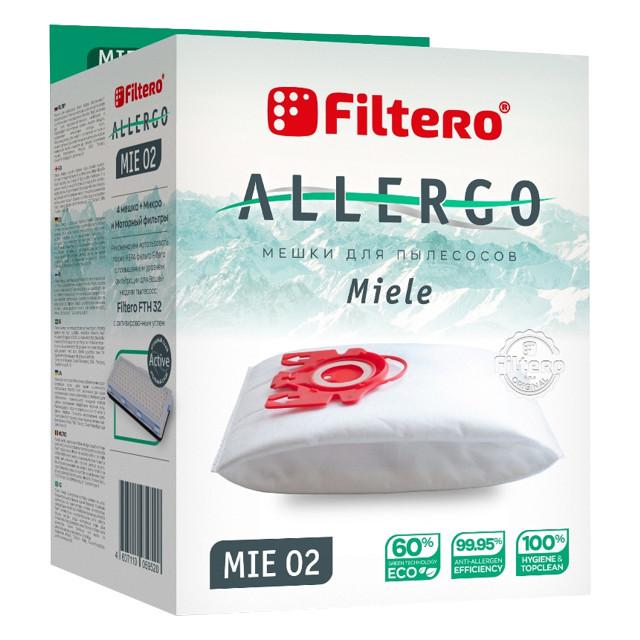 пылесборники FILTERO MIE 02 4 Allergo для Miele