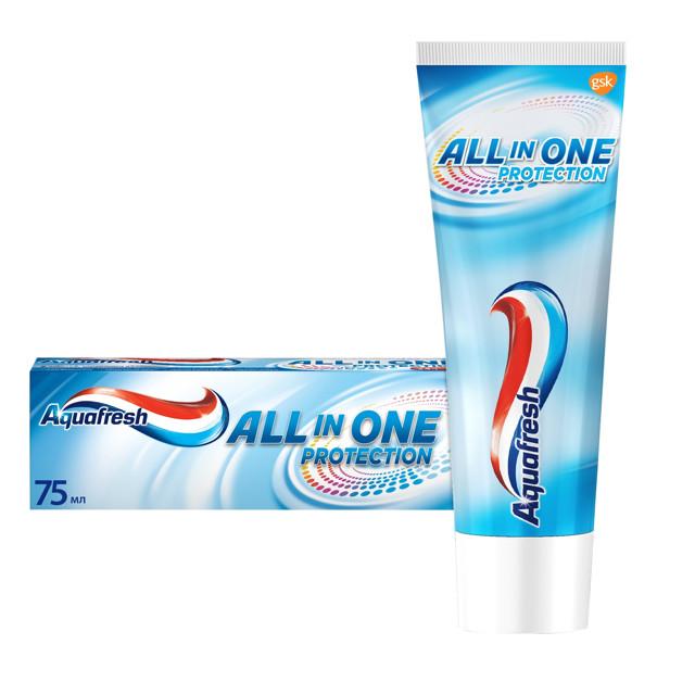 AQUAFRESH | паста зубная AQUAFRESH All in One Protection 75мл