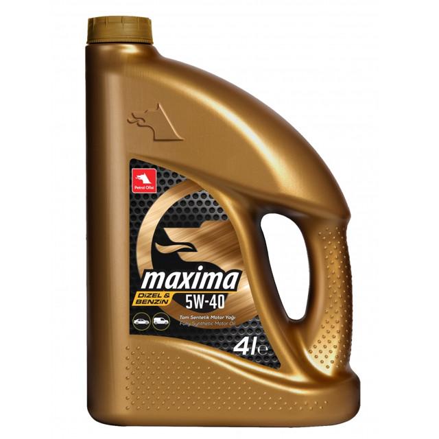 масло моторное PETROL OFISI Maxima 5W-40 4л