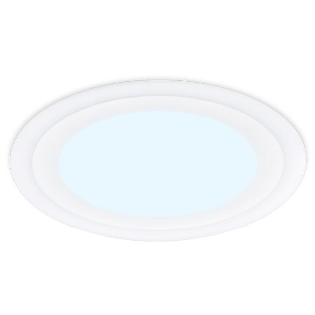 светильник светодиодный встраиваемый AMBRELLA Downlight 12+4Вт LED белый/бежевый