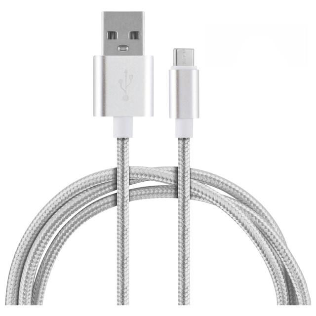 кабель USB 2.0-type-C ENERGY ET-29-2 2,0м серебристый