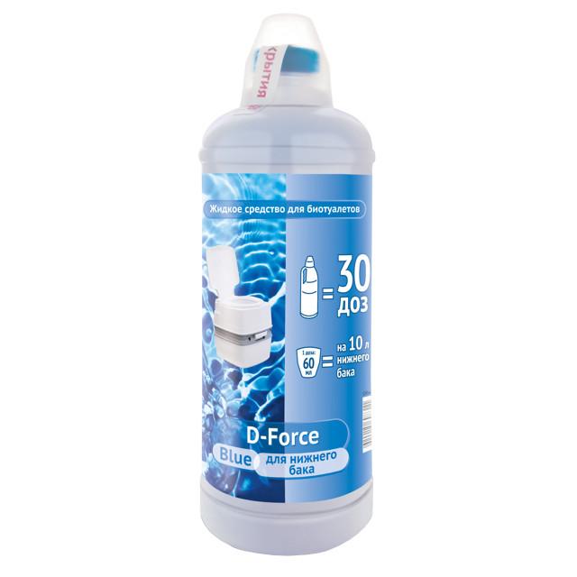 жидкость D-Force Blue 1,8л для нижнего бака