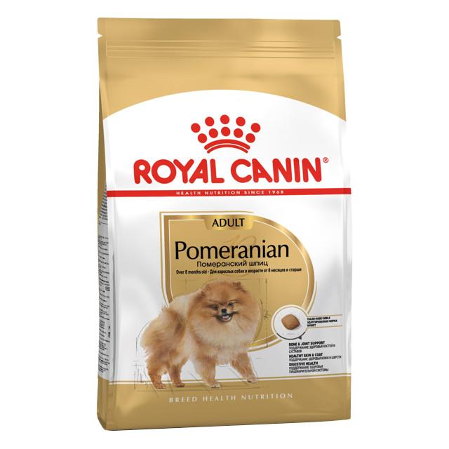 корм для собак ROYAL CANIN Pomeranian Adult 500г от 12мес. для померанского шпица