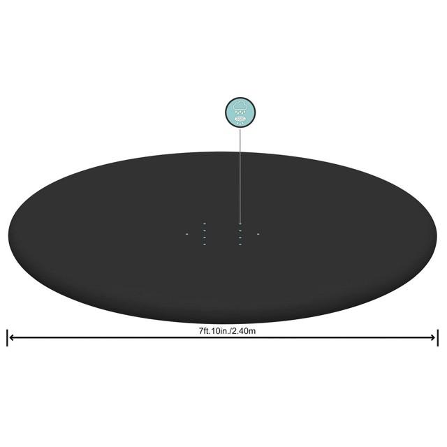 тент BESTWAY для бассейна 244см круглый