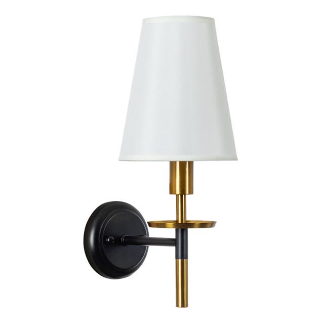 бра Arte Lamp Riccardo E14 1х40Вт черный хром