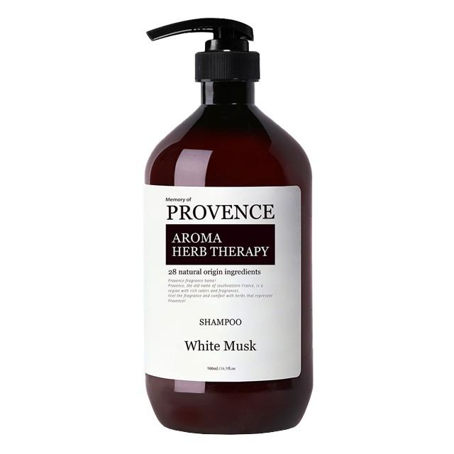 шампунь MEMORY OF PROVENCE White Musk 500мл для всех типов волоc с дозатором