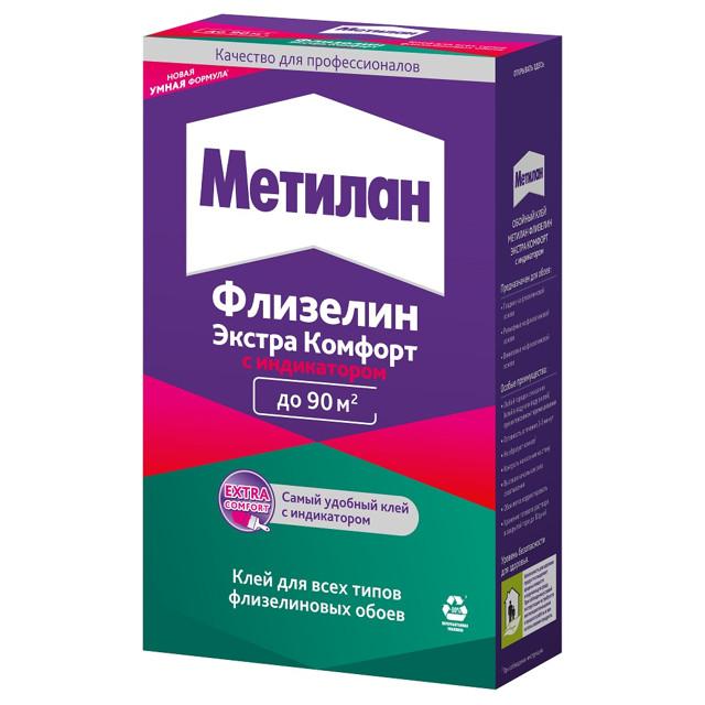 клей обойный METYLAN Флизелин Экстра Комфорт с индикатором 500 г, арт.3003723