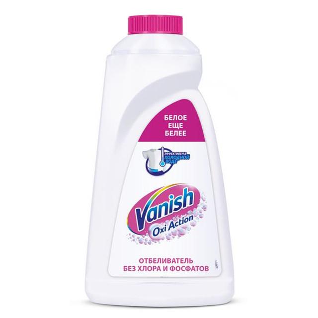 VANISH | пятновыводитель VANISH жидкий д/белого белья 1л