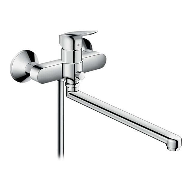 HANSGROHE | смеситель для ванны HANSGROHE Logis длинный излив хром