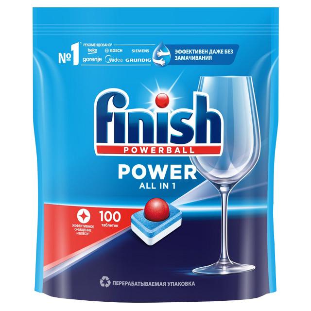 FINISH | таблетки для ПММ FINISH Power All in 1 100шт