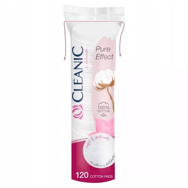 CLEANIC | диски ватные CLEANIC Pure Effect 120шт круглые