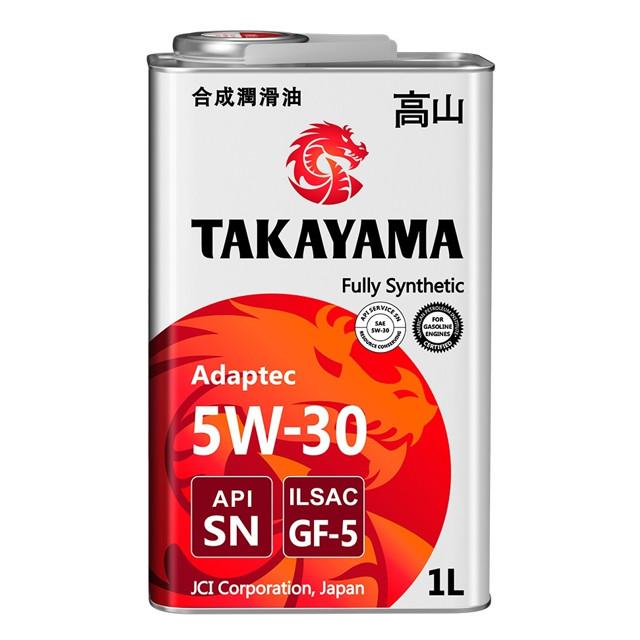 масло моторное TAKAYAMA ILSAC GF-5 API SN SAE 5W-30 1л