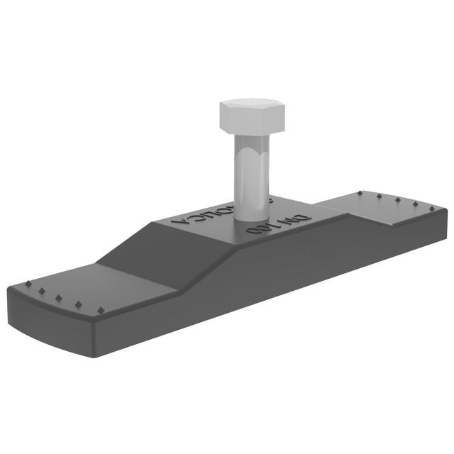 крепеж к каналам GIDROLICA 119х14х28мм пластиковый