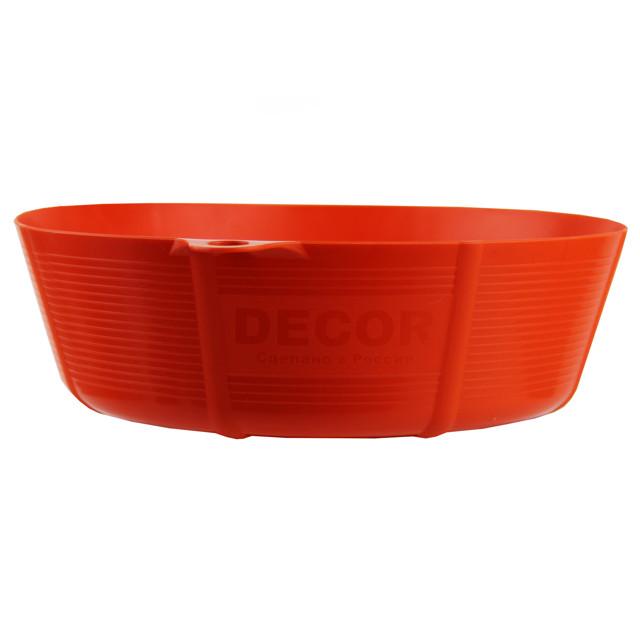 емкость для гипса DECOR G1 0,67л низкая, арт.670-0067