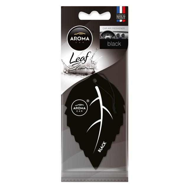 ароматизатор AROMA CAR Leaf Black