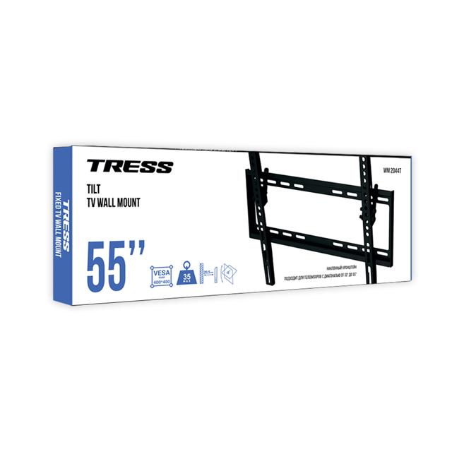 кронштейн TRESS WM 2044T VESA 75-400 до 35кг накл/черн. для телевизора