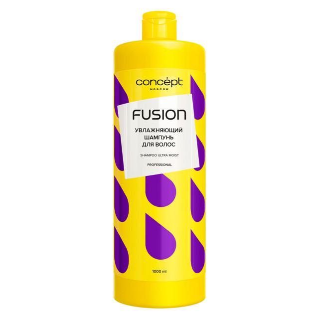 шампунь CONCEPT Fusion Ultra Moist увлажняющий 1л