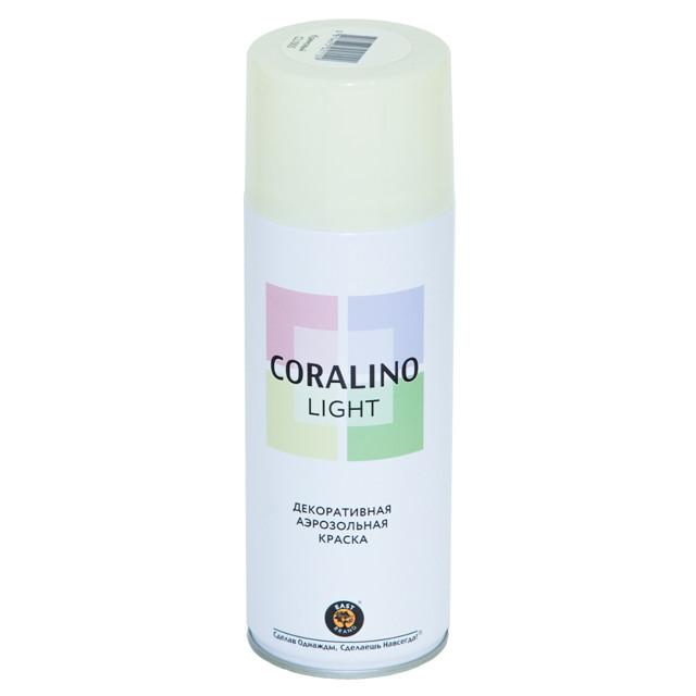 CORALINO | краска аэрозольная CORALINO Light декоративная кремовый 520мл, арт.CL1005