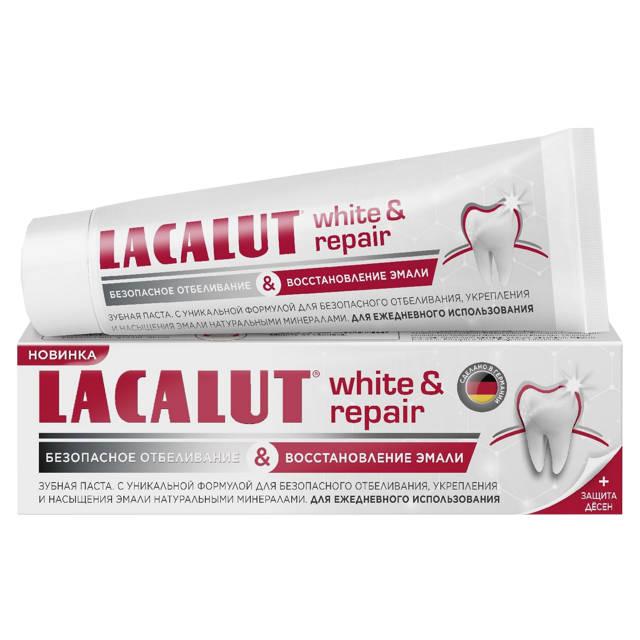 паста зубная LACALUT White&Repair 75мл