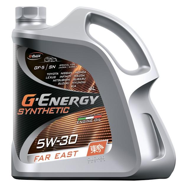 G-ENERGY | масло моторное G-ENERGY Synthetic FarEast 5W-30 4л