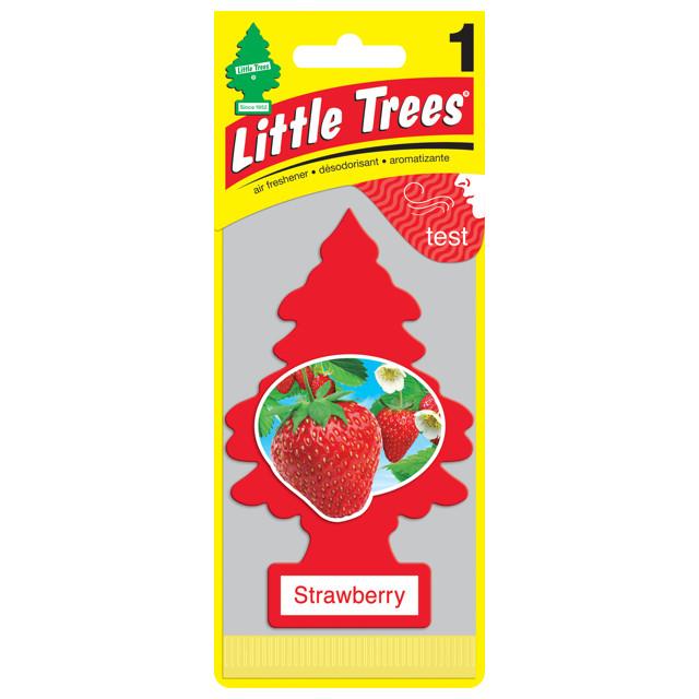 CAR-FRESHNER | ароматизатор LITTLE TREES Ёлочка Strawberry