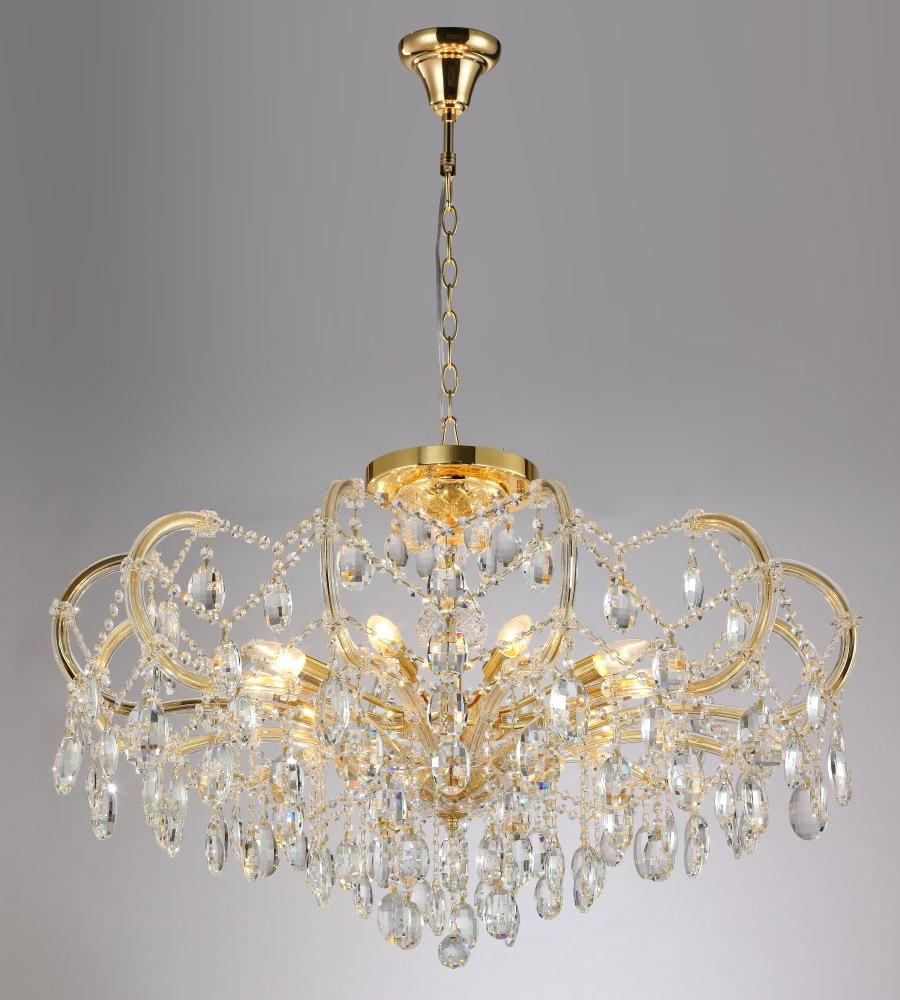 Люстра Crystal Lux HOLLYWOOD SP-PL10 GOLD D1000 - 165264