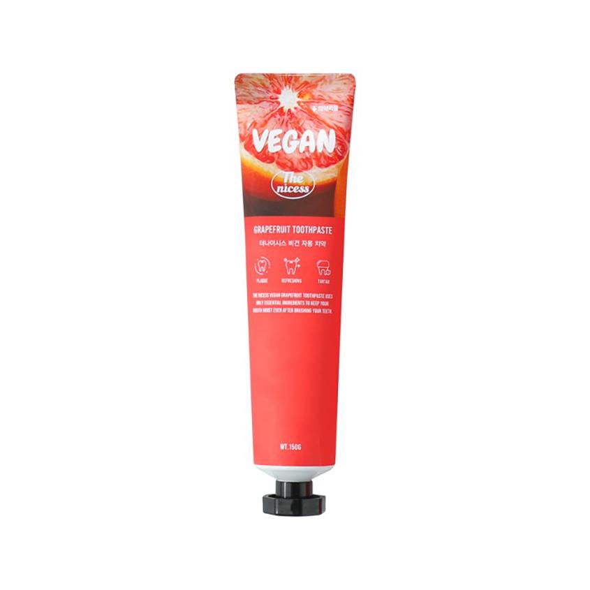 Паста зубная `THE NICESS` VEGAN Grapefruit 150 гр